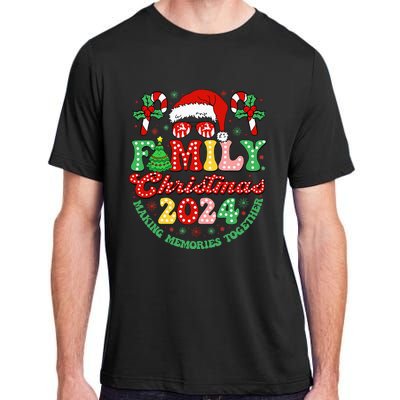 Family Christmas 2024 Christmas Squad Xmas Matching Pajamas Adult ChromaSoft Performance T-Shirt