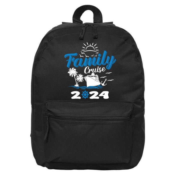 Family Cruise 2024 Making Memories Family Vacation Trip 2024 16 in Basic Backpack