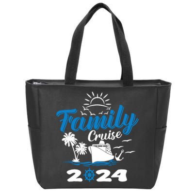 Family Cruise 2024 Making Memories Family Vacation Trip 2024 Zip Tote Bag