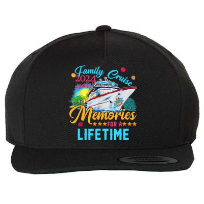 Family Cruise 2024 Making Memories For A Lifetime Wool Snapback Cap