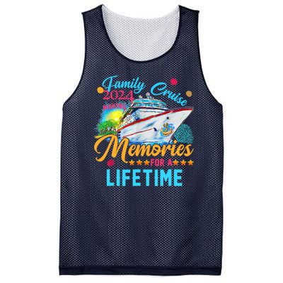 Family Cruise 2024 Making Memories For A Lifetime Mesh Reversible Basketball Jersey Tank