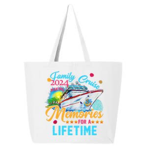 Family Cruise 2024 Making Memories For A Lifetime 25L Jumbo Tote