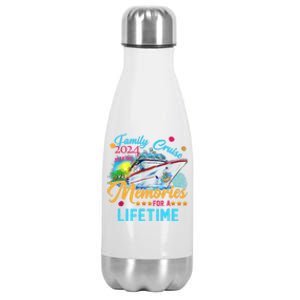 Family Cruise 2024 Making Memories For A Lifetime Stainless Steel Insulated Water Bottle