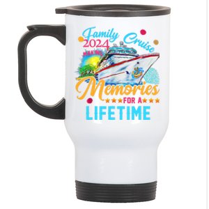 Family Cruise 2024 Making Memories For A Lifetime Stainless Steel Travel Mug