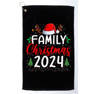 Family Christmas 2024 Matching Family Christmas Xmas Squad Platinum Collection Golf Towel