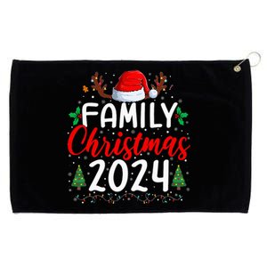 Family Christmas 2024 Matching Family Christmas Xmas Squad Grommeted Golf Towel