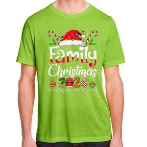 Family Christmas 2024 Matching Outfit Xmas Squad Santa Adult ChromaSoft Performance T-Shirt