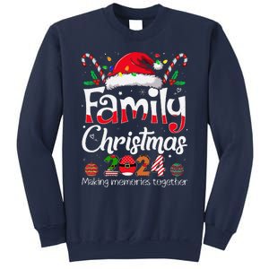 Family Christmas 2024 Matching Outfit Xmas Squad Santa Sweatshirt