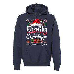 Family Christmas 2024 Matching Outfit Xmas Squad Santa Premium Hoodie