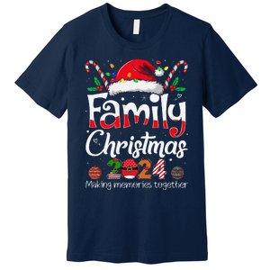 Family Christmas 2024 Matching Outfit Xmas Squad Santa Premium T-Shirt