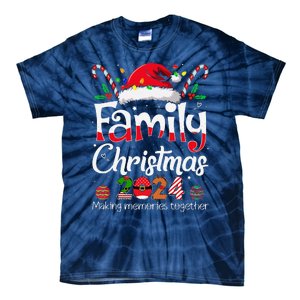 Family Christmas 2024 Matching Outfit Xmas Squad Santa Tie-Dye T-Shirt