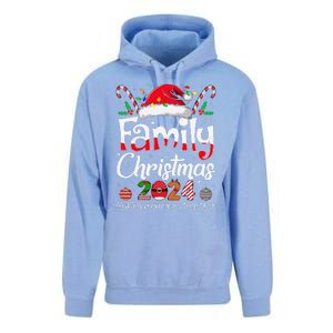 Family Christmas 2024 Matching Outfit Xmas Squad Santa Unisex Surf Hoodie