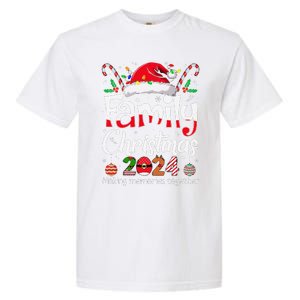 Family Christmas 2024 Matching Outfit Xmas Squad Santa Garment-Dyed Heavyweight T-Shirt