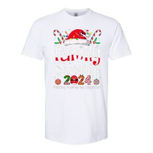 Family Christmas 2024 Matching Outfit Xmas Squad Santa Softstyle CVC T-Shirt