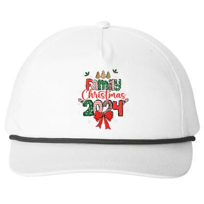 Family Christmas 2024 Matching Xmas Making Memories Together Snapback Five-Panel Rope Hat