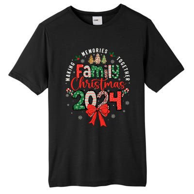 Family Christmas 2024 Matching Xmas Making Memories Together Tall Fusion ChromaSoft Performance T-Shirt