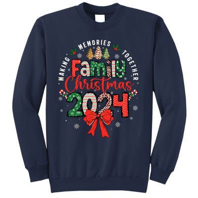 Family Christmas 2024 Matching Xmas Making Memories Together Sweatshirt