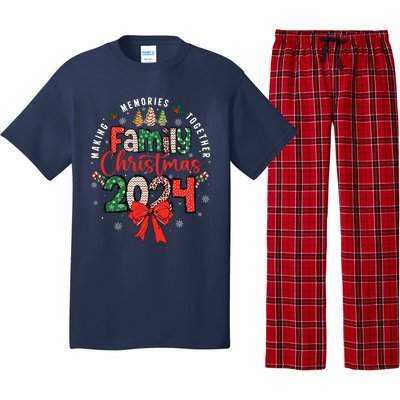 Family Christmas 2024 Matching Xmas Making Memories Together Pajama Set