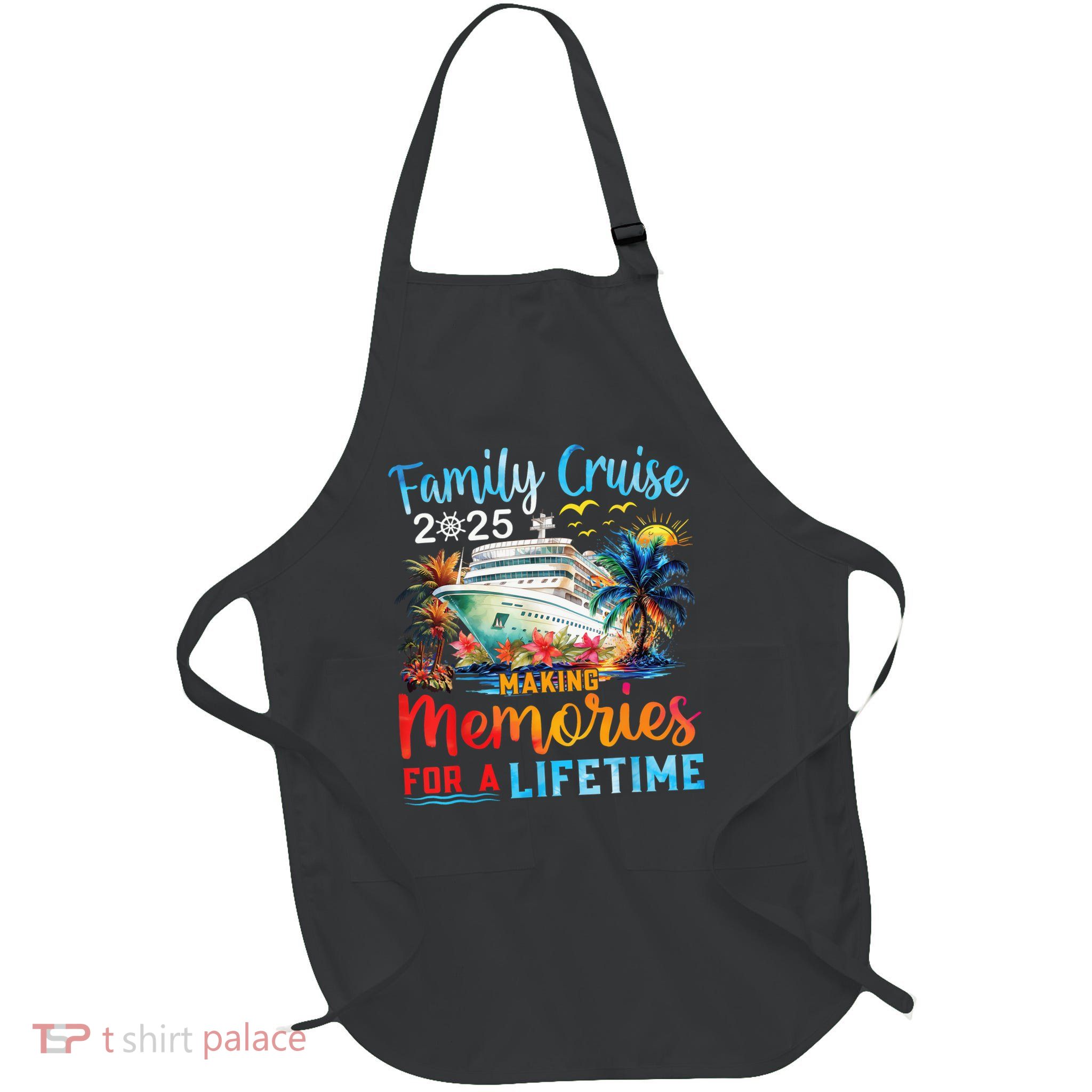 Family Cruise 2025 Family Matching Cruise Vacation Party Apron