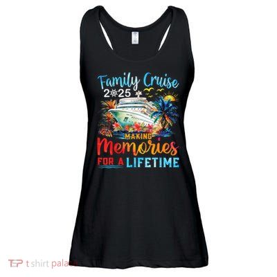 Family Cruise 2025 Family Matching Cruise Vacation Party Ladies Essential Flowy Tank