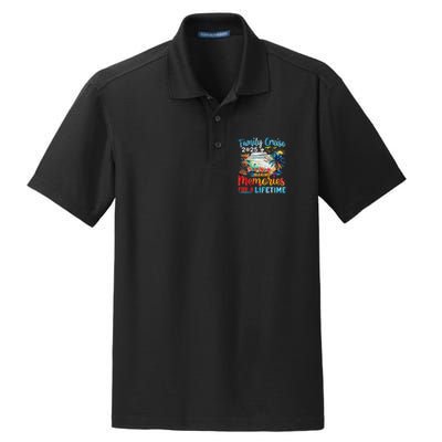 Family Cruise 2025 Family Matching Cruise Vacation Party Dry Zone Grid Polo
