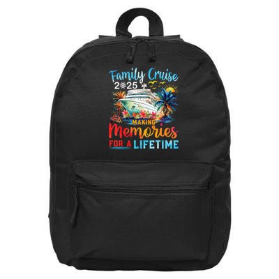 Family Cruise 2025 Family Matching Cruise Vacation Party 16 in Basic Backpack