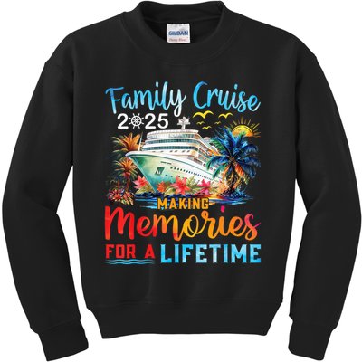 Family Cruise 2025 Family Matching Cruise Vacation Party Kids Sweatshirt