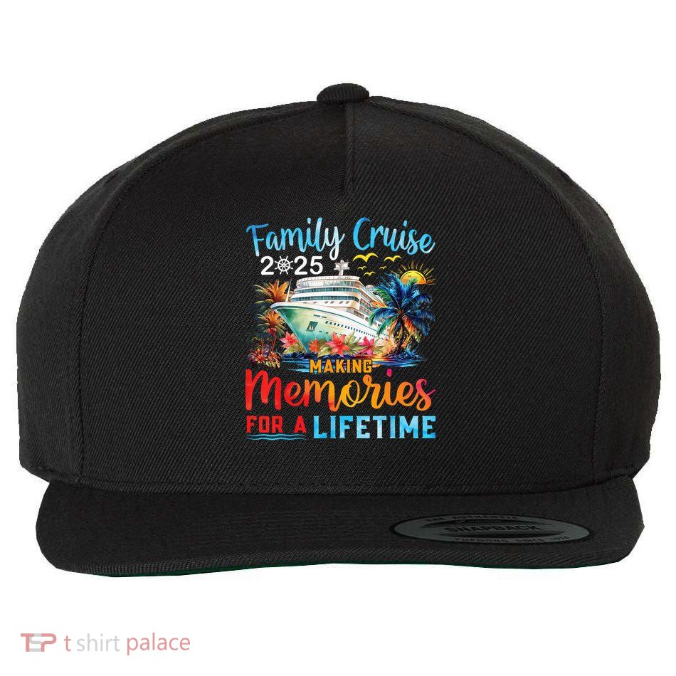 Family Cruise 2025 Family Matching Cruise Vacation Party Wool Snapback Cap