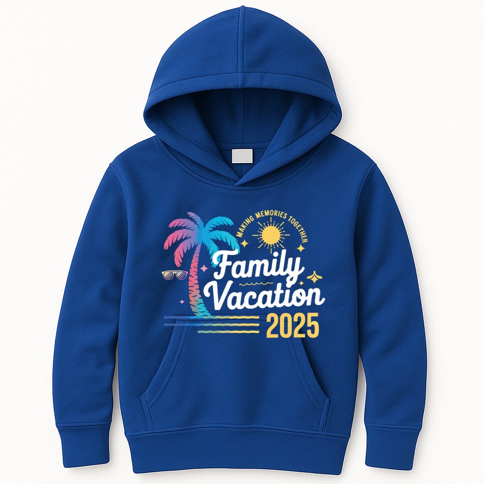 Family Cruise 2025 Family Matching Cruise Ship Vacation Trip Gift Kids Hoodie