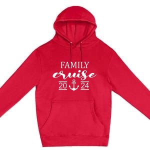 Family Cruise 2024 Family Vacation Matching for Cruise 2024 Premium Pullover Hoodie