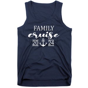 Family Cruise 2024 Family Vacation Matching for Cruise 2024 Tank Top