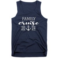 Family Cruise 2024 Family Vacation Matching for Cruise 2024 Tank Top