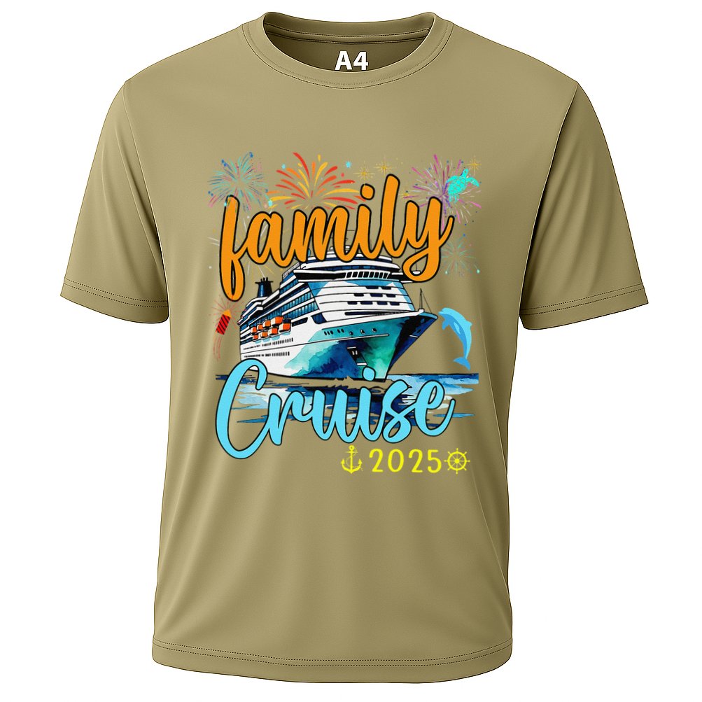 Family Cruise 2025 Family Vacation Matching Family Group. Cooling Performance Crew T-Shirt