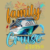 Family Cruise 2025 Family Vacation Matching Family Group. Cooling Performance Crew T-Shirt
