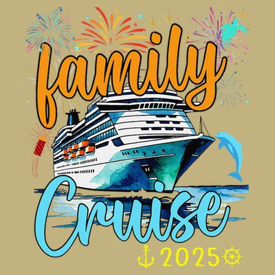 Family Cruise 2025 Family Vacation Matching Family Group. T-Shirt