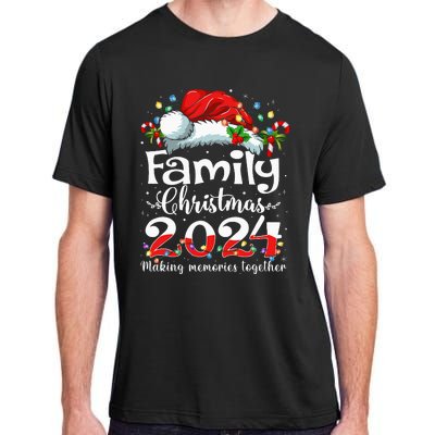 Family Christmas 2024 Matching Squad Santa Elf Funny Xmas Adult ChromaSoft Performance T-Shirt