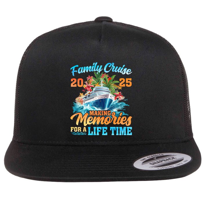 Family Cruise 2025 Family Matching Group Vacation Summer Gift Flatbill Hat