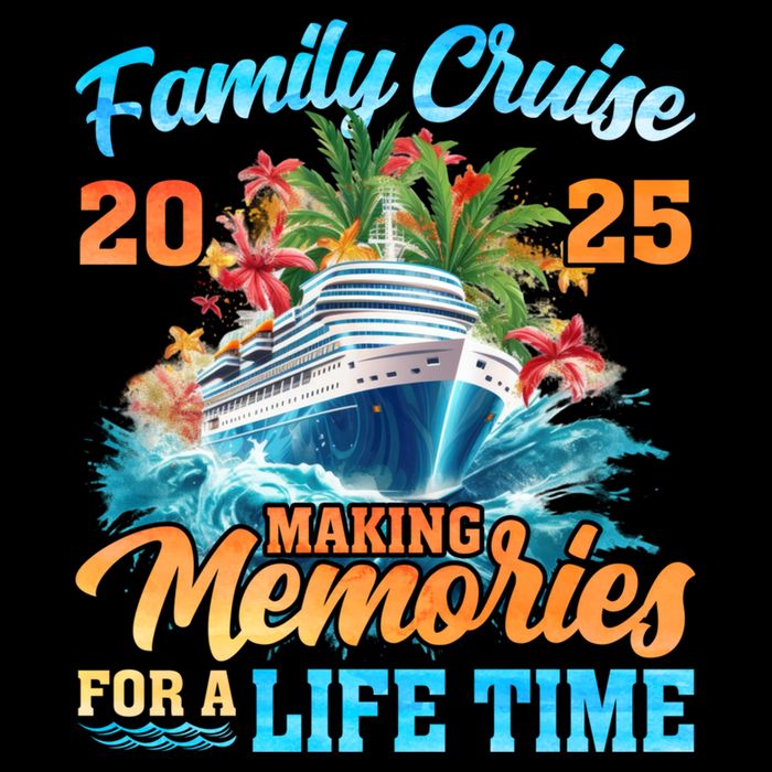 Family Cruise 2025 Family Matching Group Vacation Summer Gift Flatbill Hat