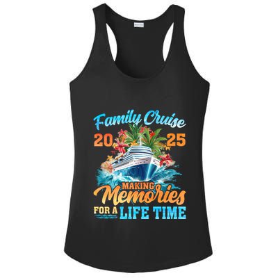 Family Cruise 2025 Family Matching Group Vacation Summer Gift Ladies PosiCharge Competitor Racerback Tank