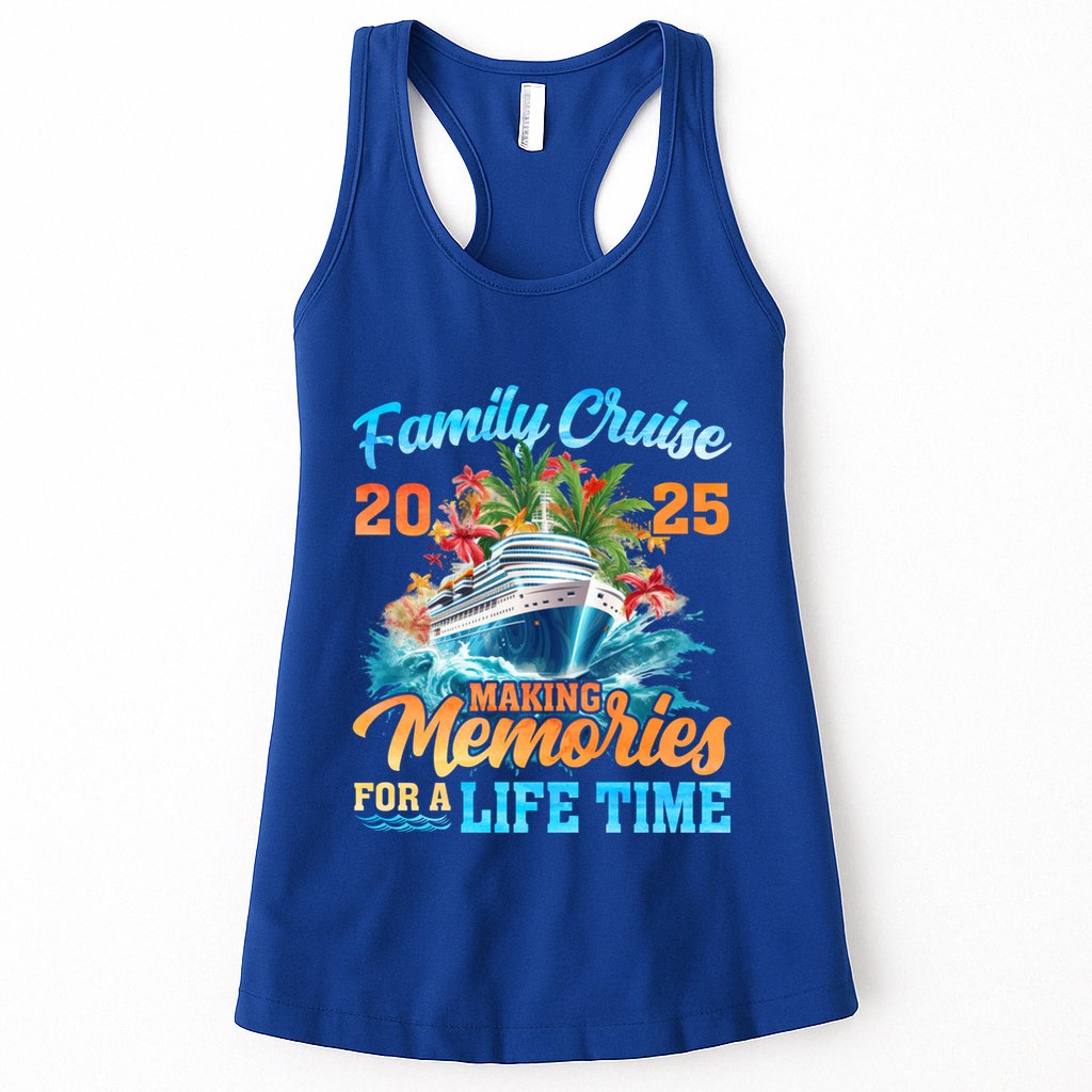 Family Cruise 2025 Family Matching Group Vacation Summer Gift Womens Tank Top