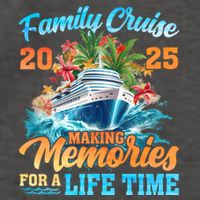 Family Cruise 2025 Family Matching Group Vacation Summer Gift Vector Backpack