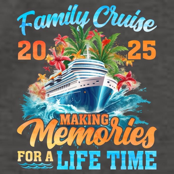 Family Cruise 2025 Family Matching Group Vacation Summer Gift Vector Backpack