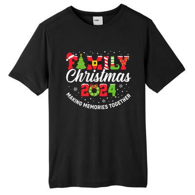 Family Christmas 2024 Matching Outfit Xmas Squad Santa Group Tall Fusion ChromaSoft Performance T-Shirt