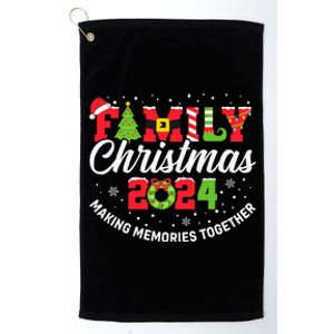 Family Christmas 2024 Matching Outfit Xmas Squad Santa Group Platinum Collection Golf Towel