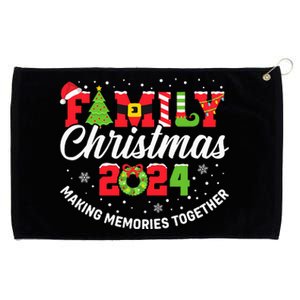 Family Christmas 2024 Matching Outfit Xmas Squad Santa Group Grommeted Golf Towel