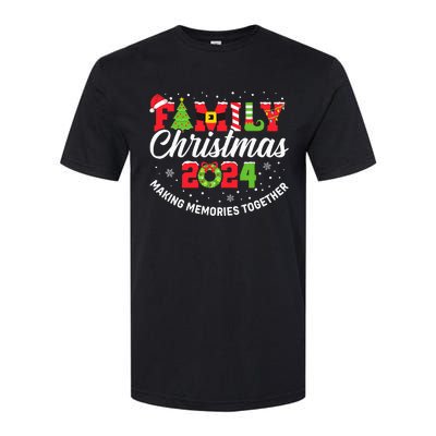 Family Christmas 2024 Matching Outfit Xmas Squad Santa Group Softstyle CVC T-Shirt