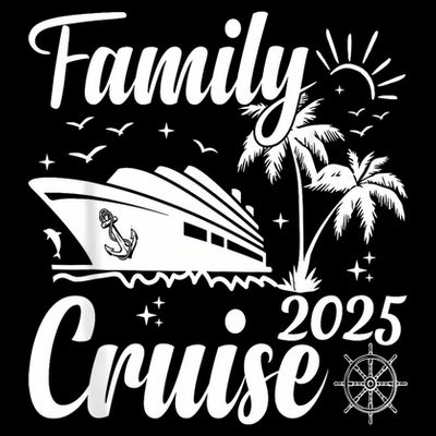 Family Cruise 2025 Family Matching Group Vacation Summer T-Shirt