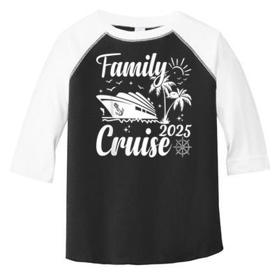 Family Cruise 2025 Family Matching Group Vacation Summer Toddler Fine Jersey T-Shirt