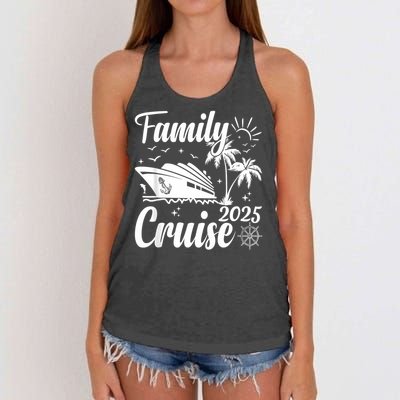 Family Cruise 2025 Family Matching Group Vacation Summer Women's Knotted Racerback Tank