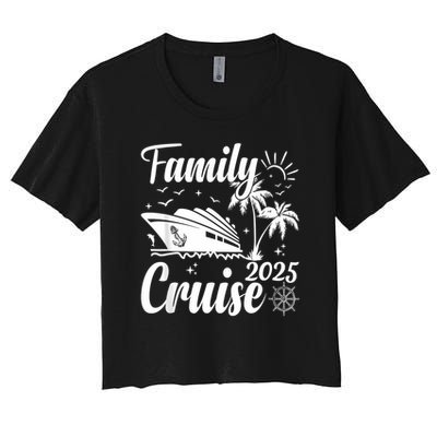 Family Cruise 2025 Family Matching Group Vacation Summer Crop Top
